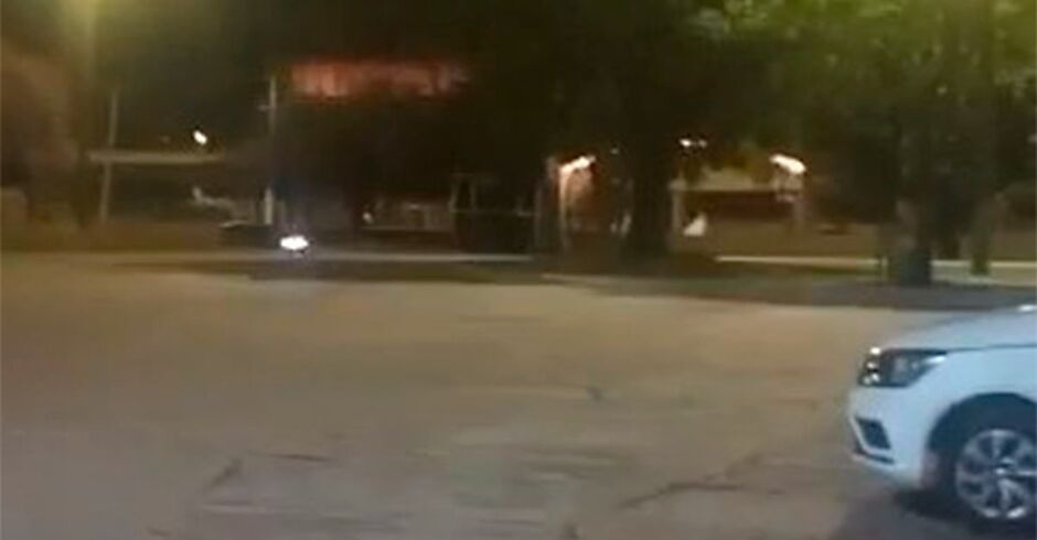 Leitor estava nos altos da Avenida Afonso Pena quando flagrou o racha