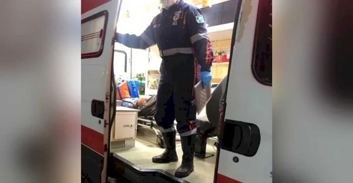 A vítima foi socorrida 