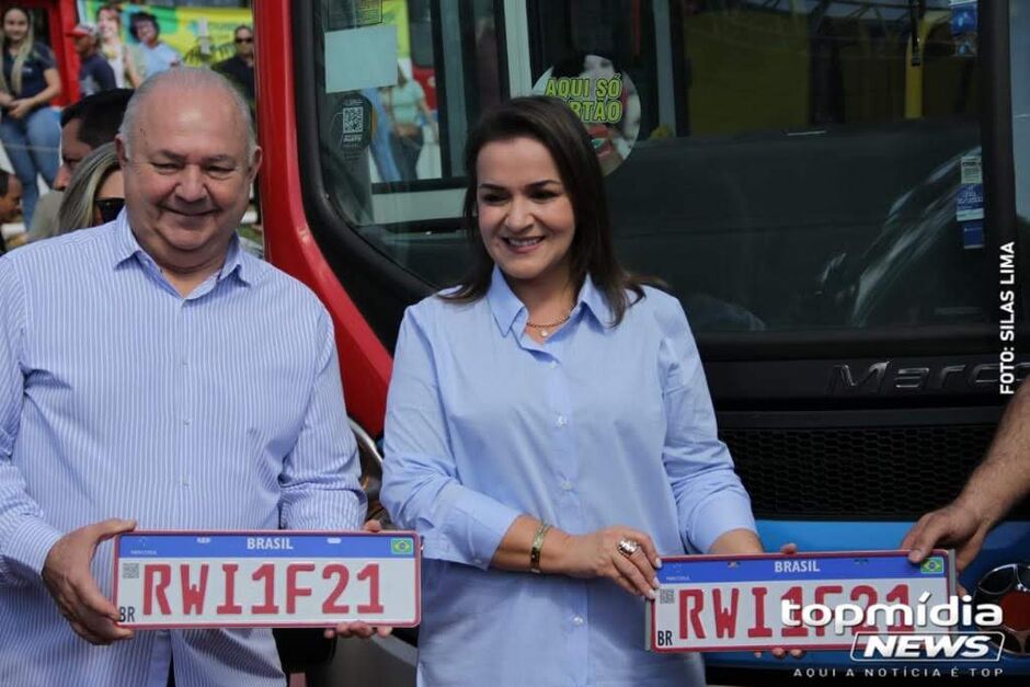 Prefeita de Campo Grande Adriane Lopes e João Rezende