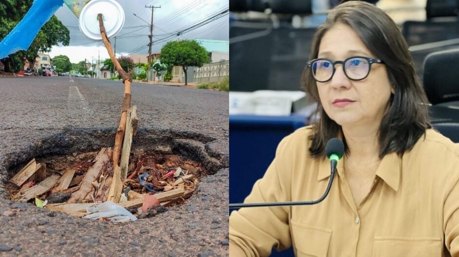 Luiza cobra reativação do tapa-buraco 