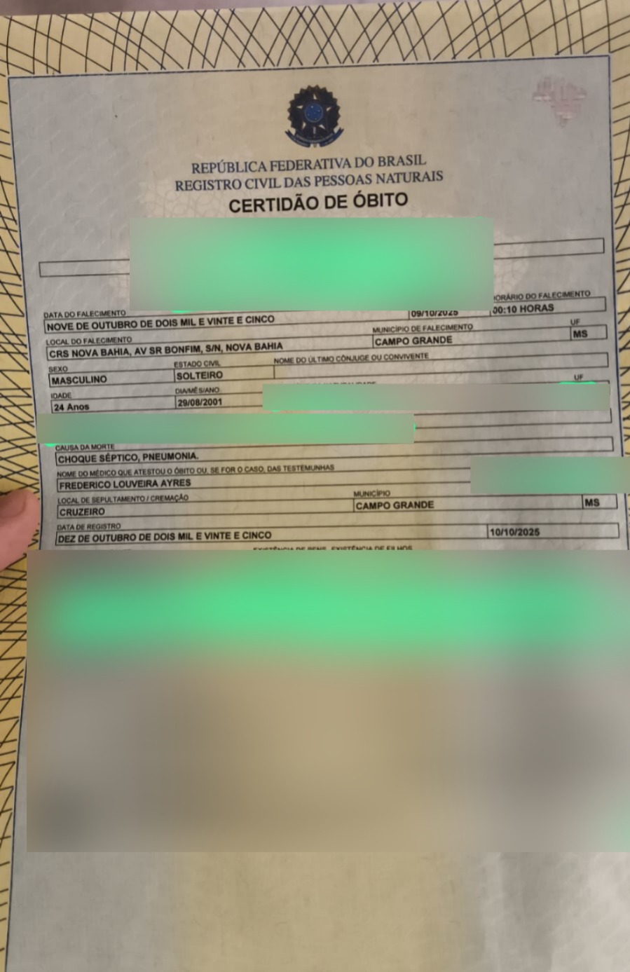 CRS Nova Bahia, em Campo Grande