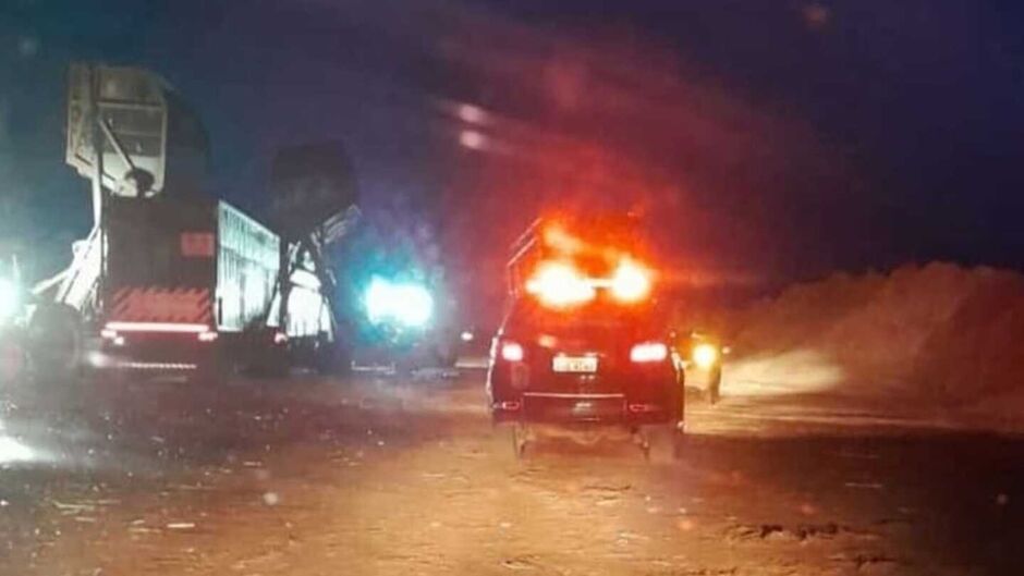 Local onde a ossada foi encontrada