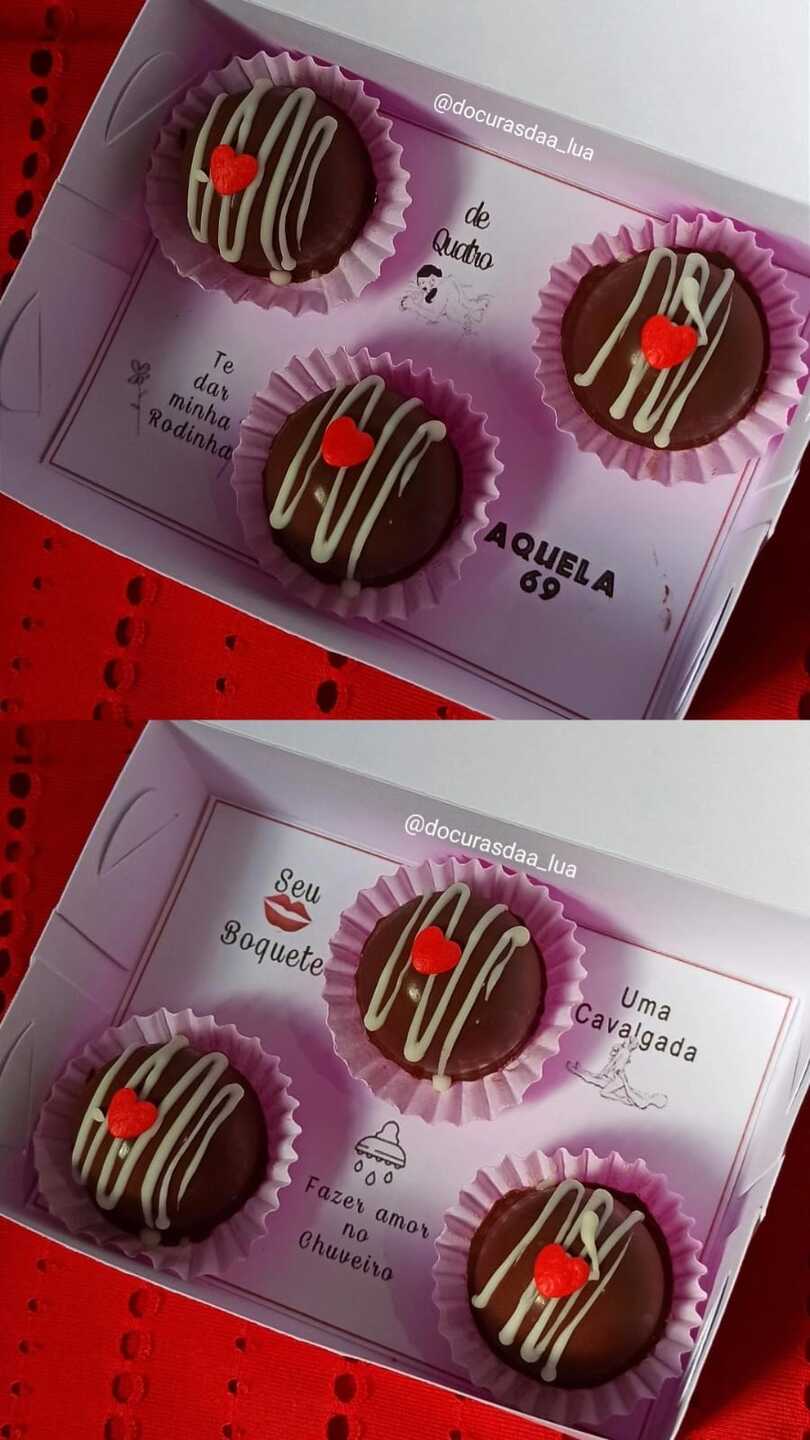 Luana capricha nos detalhes conforme a encomenda do cliente