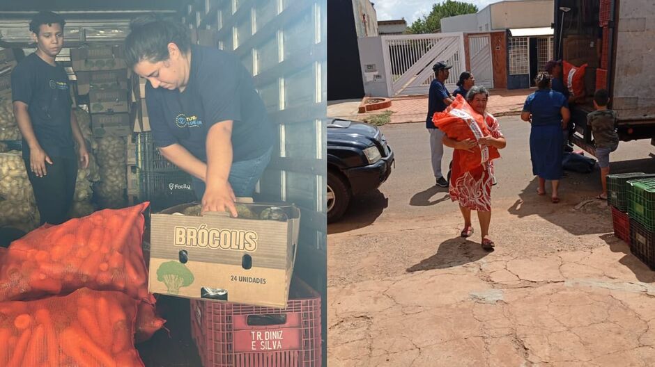 Atendendo atualmente mais de mil famílias, projeto nasceu na pandemia