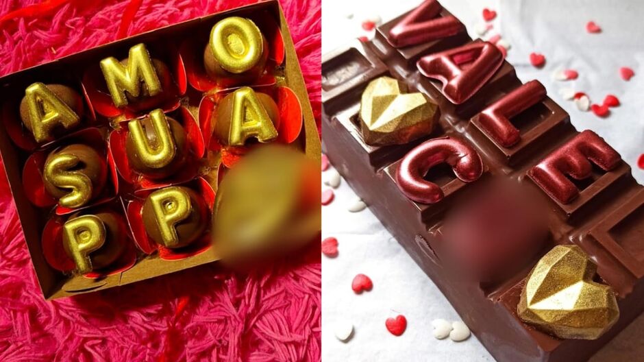 Luana capricha nos detalhes conforme a encomenda do cliente