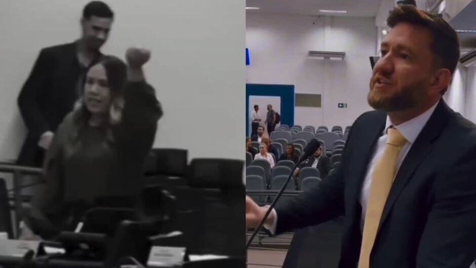 Ana Portela teria dado uma 'banana' para Maicon Nogueira