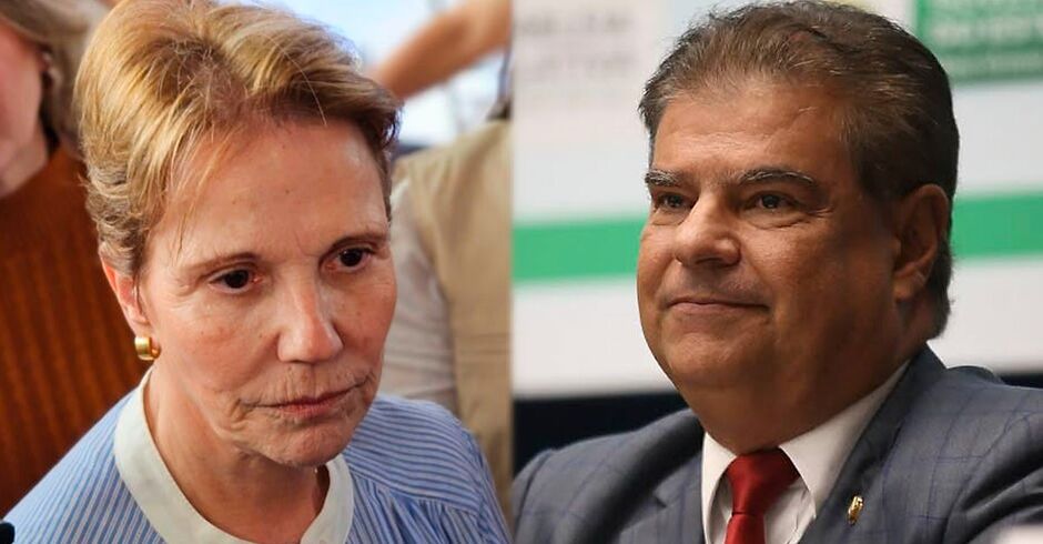 Senadores Tereza Cristina e Nelsinho Trad