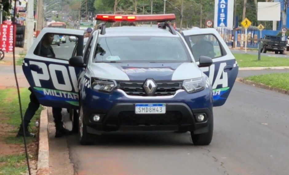 O acidente aconteceu na manhã de hoje