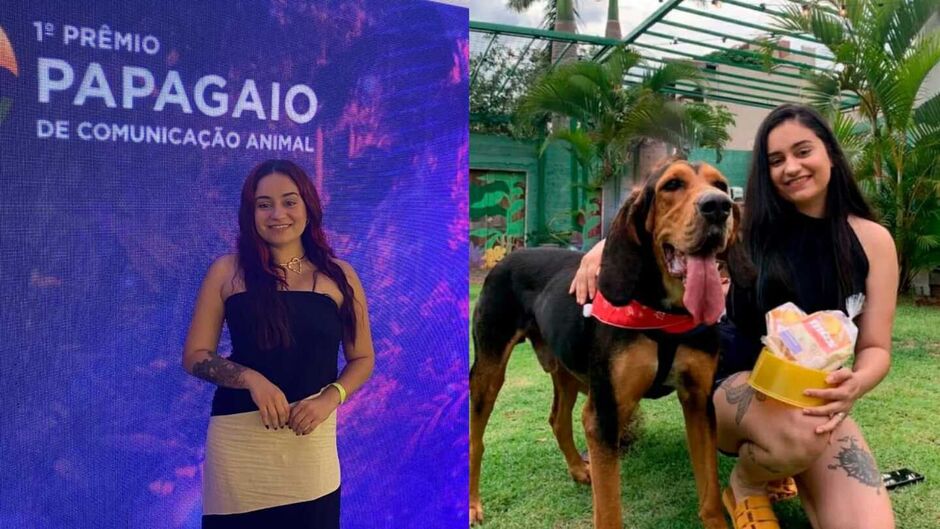 Cibelle atua há oito anos, como voluntária, na causa animal 