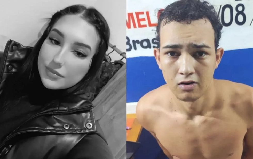 A vítima e o suspeito do crime