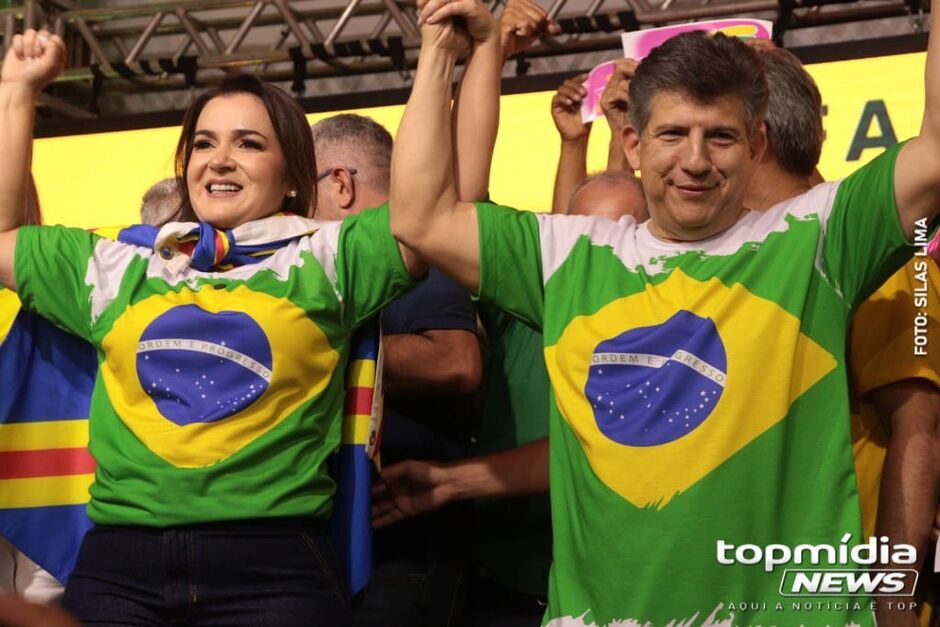 Adriane Lopes e Lídio Lopes