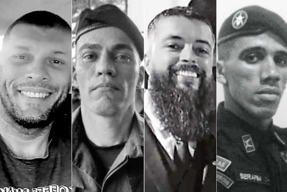 Os agentes morreram em combate