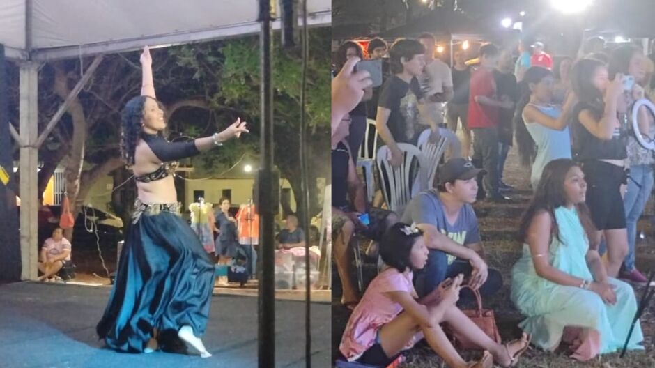 Apresentações marcam a feira do Coopharádio nos primeiros sábados do mês