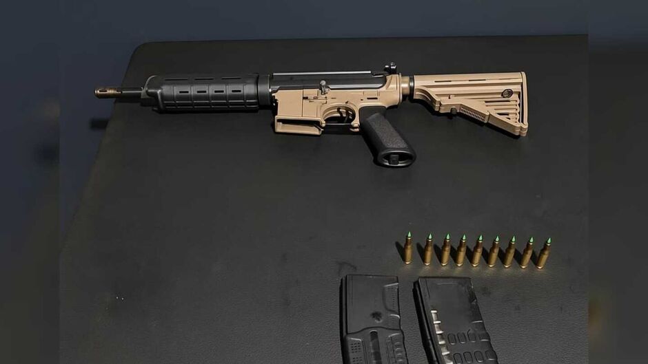 Arma utilizada pelo PM