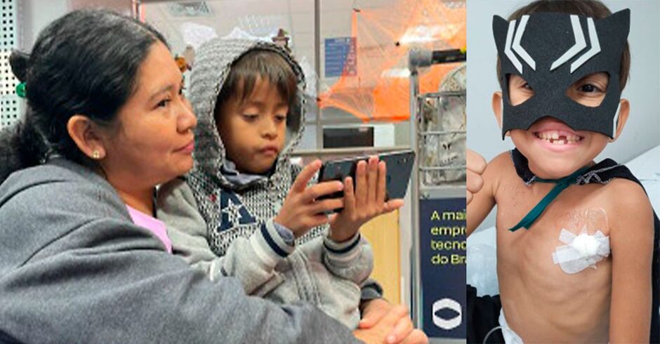 João Guilherme realizou um sonho