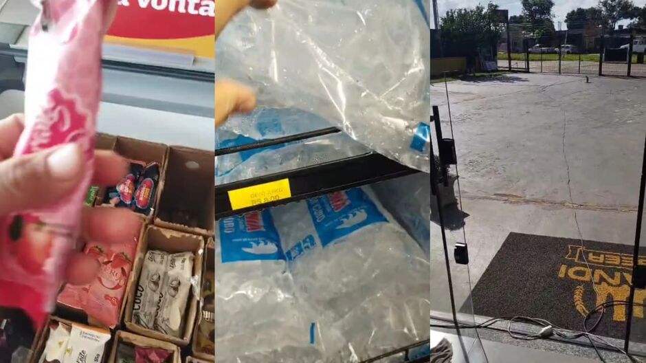 Conveniência ficou mais de 72 horas sem energia e registrou perda de produtos e faturamento