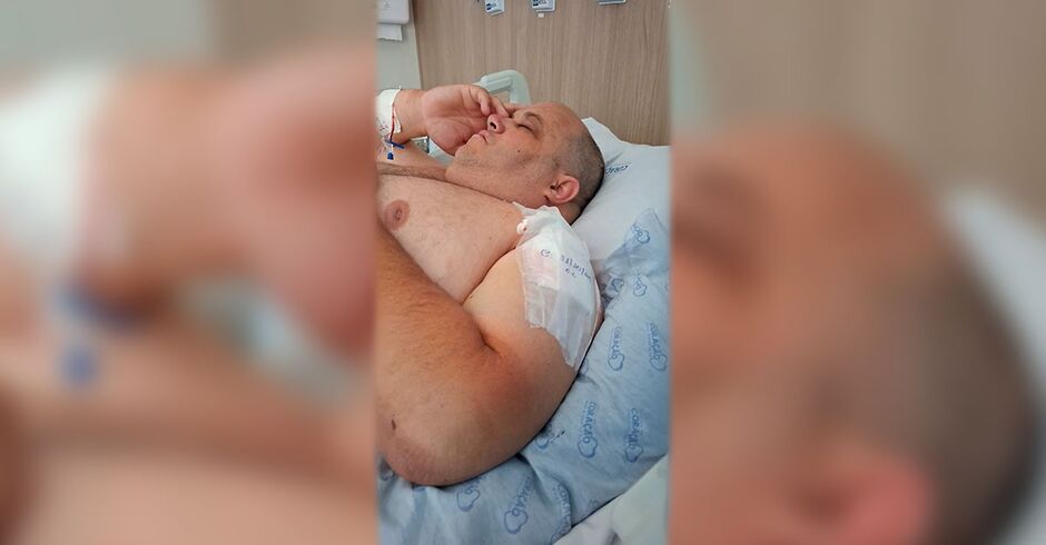 Motorista acidentado passou por cirugia e está impossibilitado de trabalhar