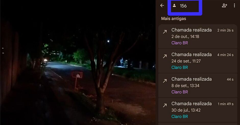 Dona de casa vem fazendo pedido de reparo na iluminação a meses