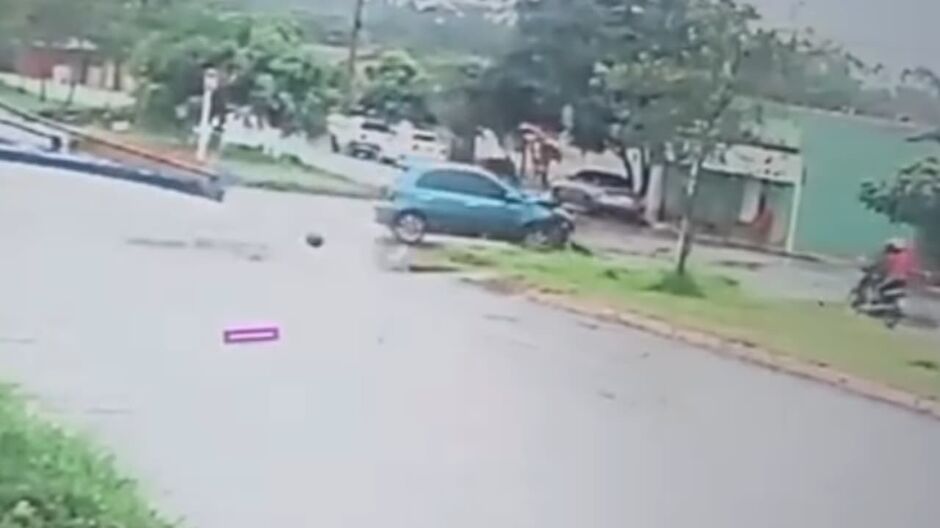 Vídeo mostra acidente grave 