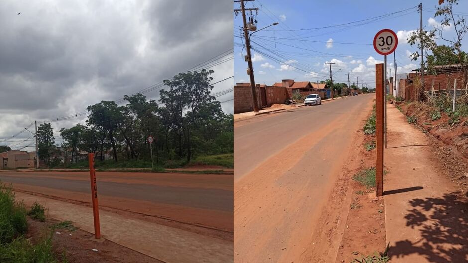 Obra acabou, mas cobertura não voltou e estudante encara meses de descaso no ponto de ônibus