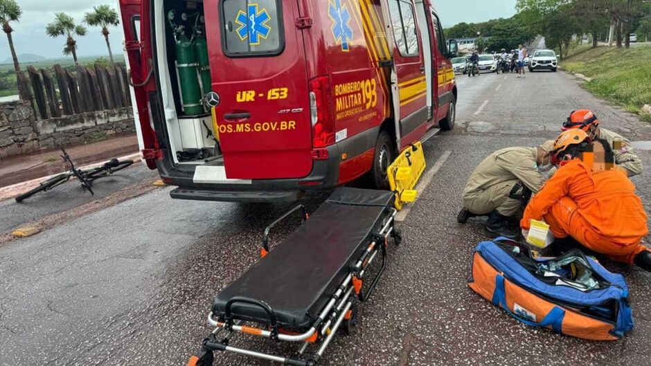 O acidente aconteceu na manhã de hoje