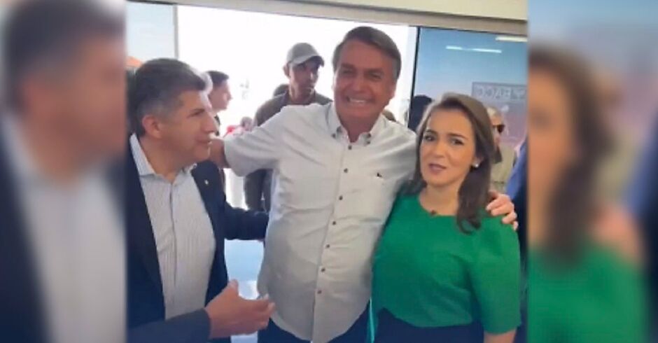 A prefeita, o marido e o presidente