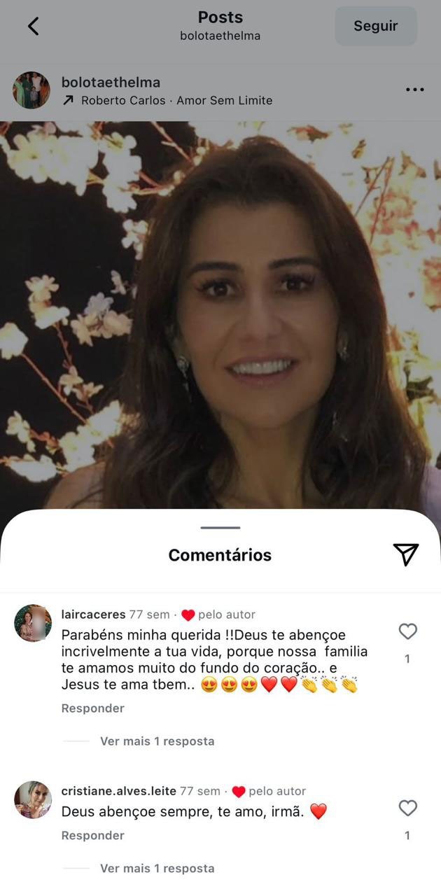 Thelma, Adriane e as redes sociais