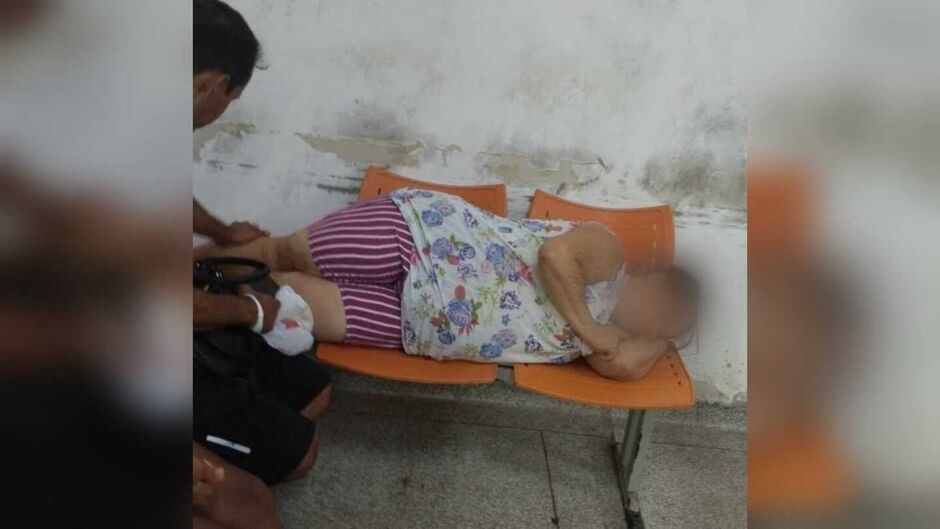 A espera se aproxima de 6h e segundo relatos, a UPA não está cheia