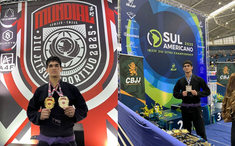 Conquistas de Matheus - 'na raça' - impressionam