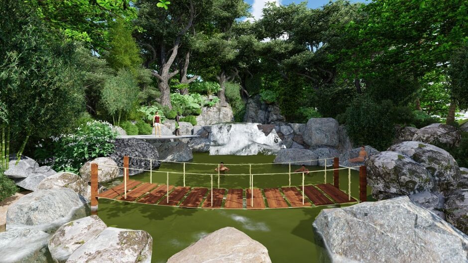 Parque turístico tem preferência sobre vias alagadas 