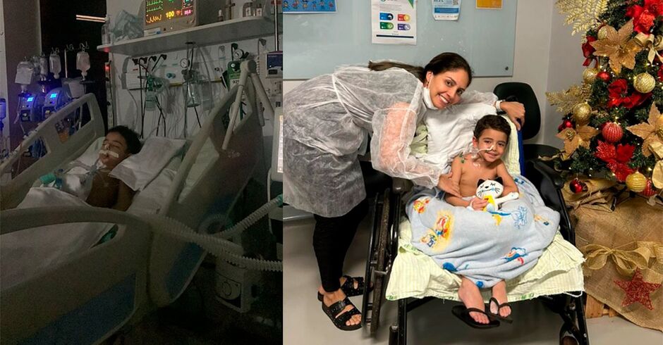 Hoje, aos seis anos, João Miguel é considerado um verdadeiro milagre pelos profissionais de saúde e pela família