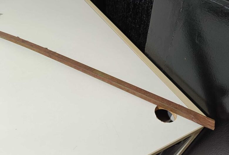 Barra usada para agressão