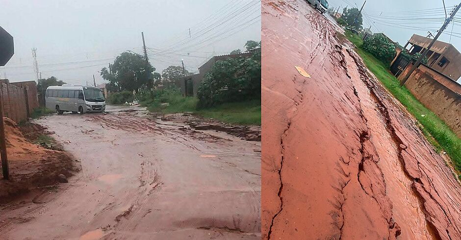 E a situação de uma rua no Tijuca revolta os moradores