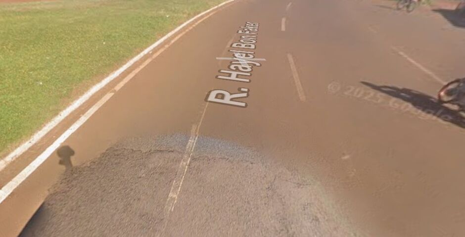 Local onde o homem teria perseguido a ex