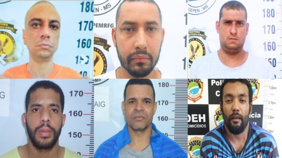 Ricardo, Ronaldo, Cleber, Phillypi, Osmar e Eder