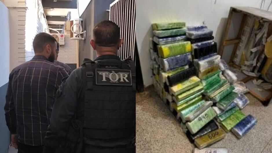 O caso foi flagrado na manhã de hoje