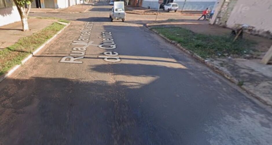 Proximidades do local onde o homem foi encontrado pela polícia