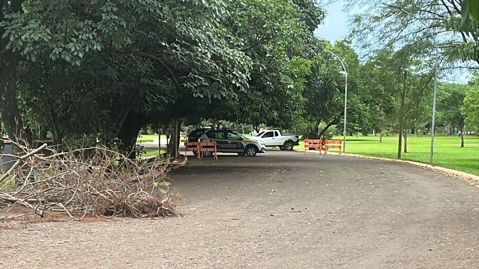 Local onde a base da GCM estava localizada