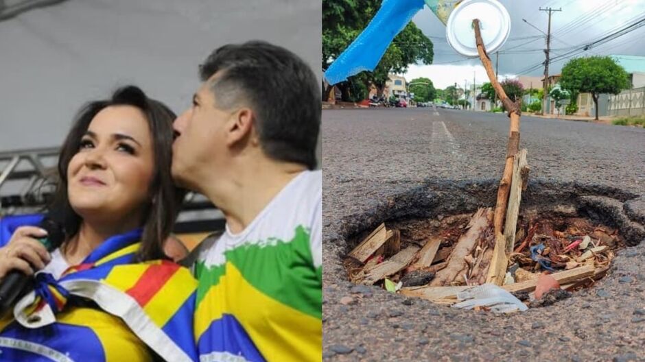 L&iacute;dio reclama de buracos, mas s&oacute; federal 