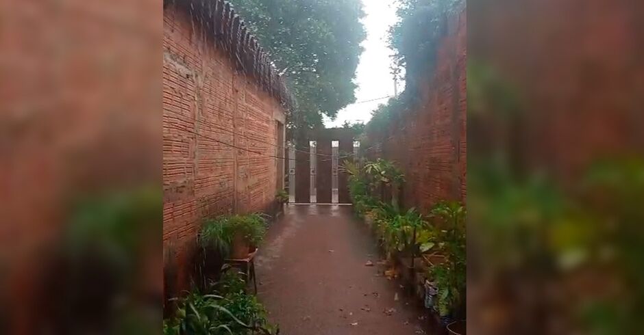 Chuva de granizou surpreendeu 