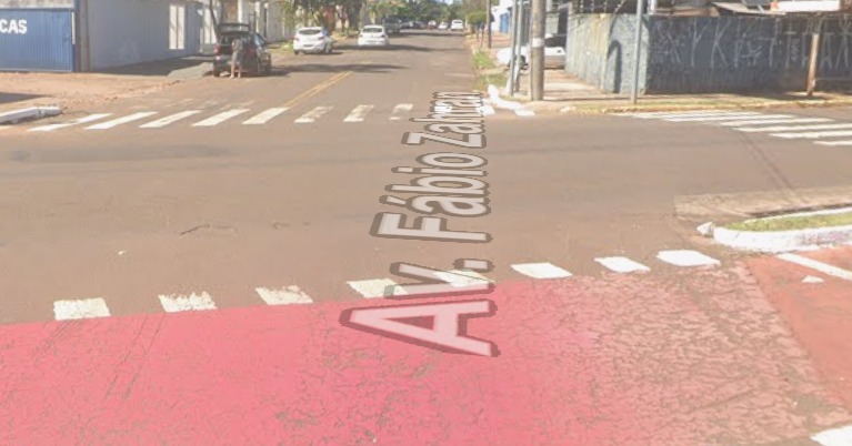 O suspeito acabou sendo alcan&ccedil;ado perto da Avenida F&aacute;bio F&aacute;bio Elias Zahran