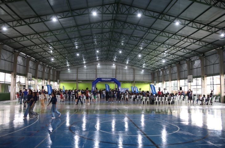 O novo centro poliesportivo &eacute; aberto para toda a comunidade 