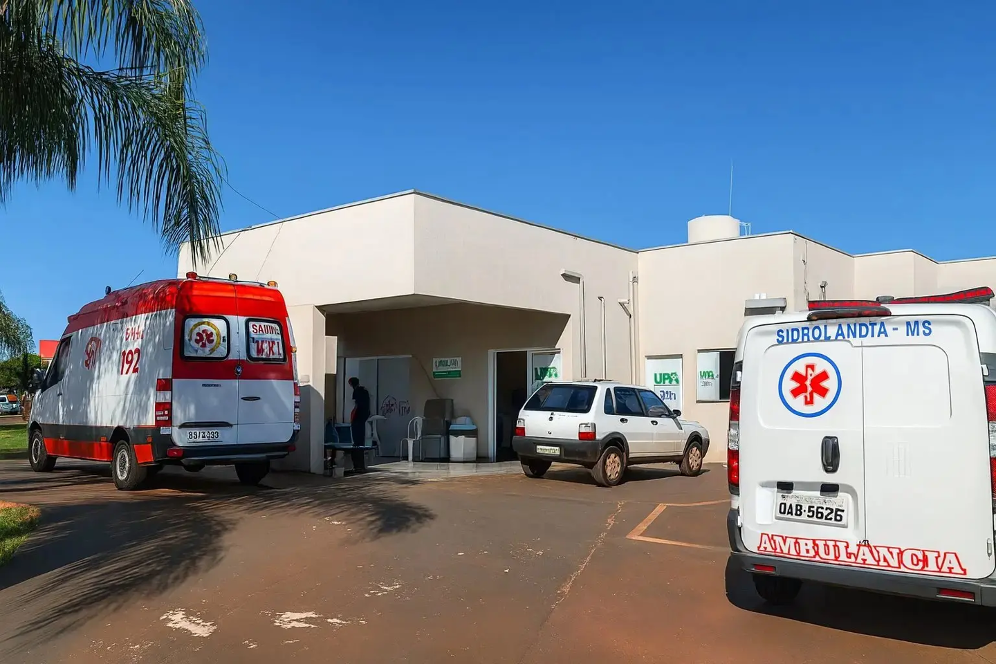 Ambos envolvidos foram levados para o atendimento na UPA