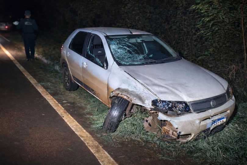 Motociclista morre em acidente entre carro e moto em Douradina&nbsp;