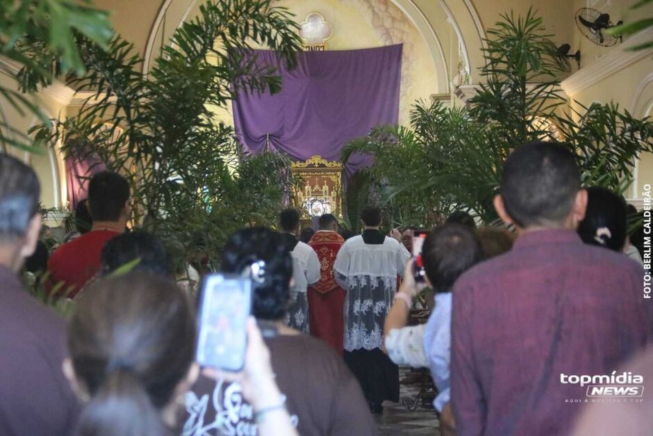 Domingo de Ramos &eacute; celebrado na Capital 