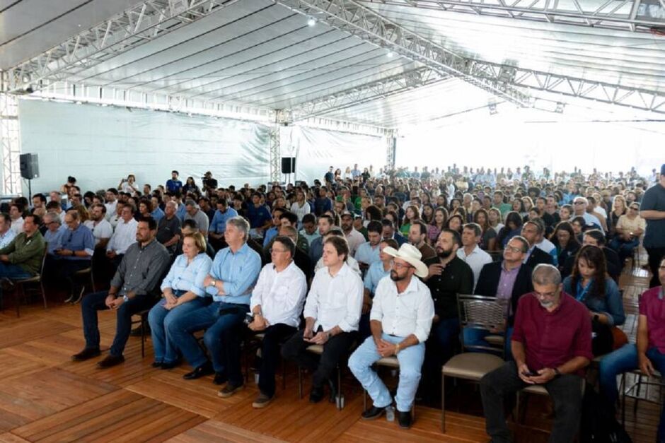 Clima durante o evento foi de otimismo 