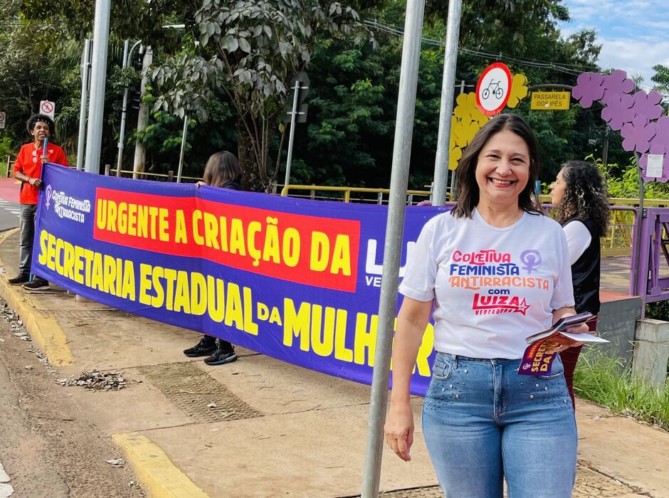 A vereadora Luiza Ribeiro (PT) &eacute; uma das organizadoras do exame