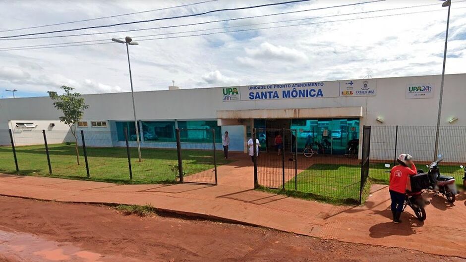 A v&iacute;tima foi socorrida e levada para UPA Santa M&ocirc;nica