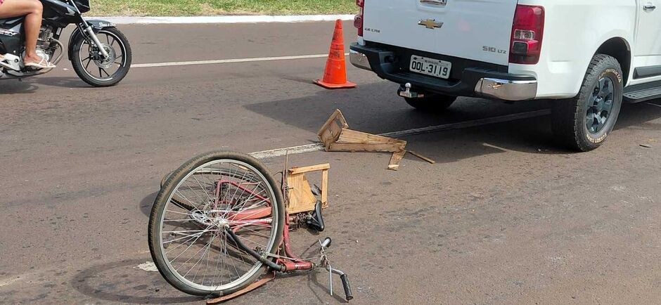 O acidente aconteceu na manh&atilde; de hoje