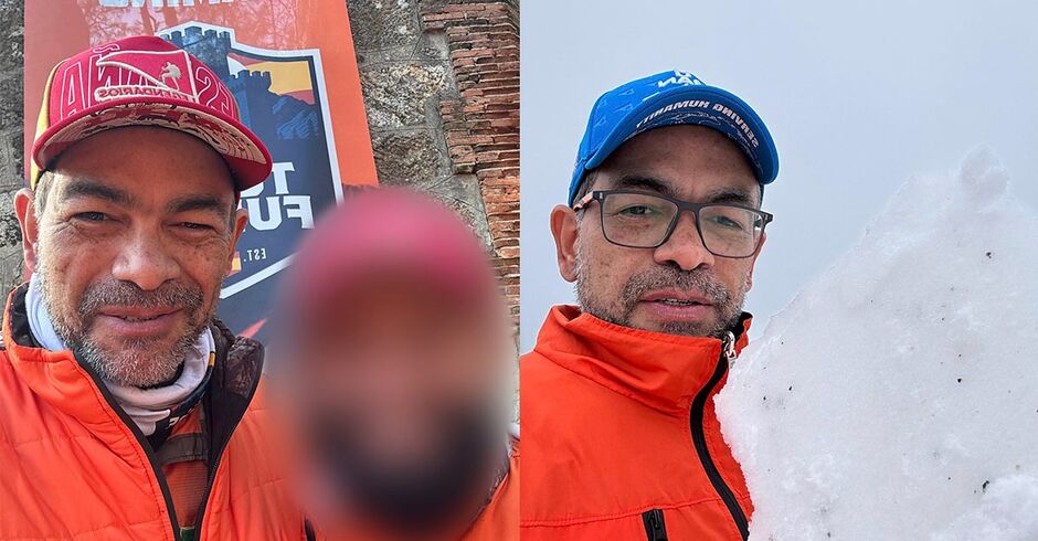 Secret&aacute;rio durante viagem com o grupo Legend&aacute;rios